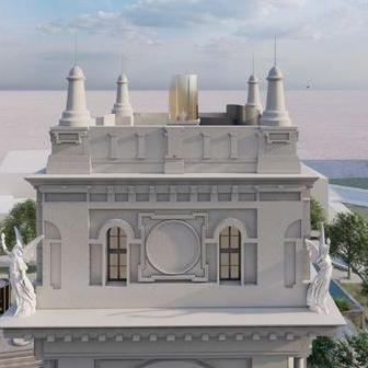 Ve spolupráci s památkáři má na střeše věže vzniknout nové vyhlídkové místo s výhledem na Prahu, projekt počítá i s kavárnou a zázemím pro setkávání.