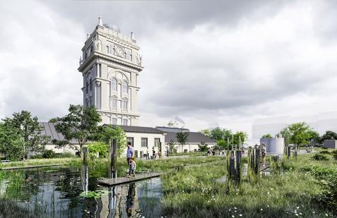 Vinohradská vodárna dodnes představuje jednu z dominant Vinohrad. Neorenesanční věž spolu s vodojemy z konce 19. století navrhl architekt Antonín Turek a dlouhou dobu zásobovaly vodou tehdejší Královské Vinohrady, později i další části dnešní Prahy. V šedesátých letech však vodárna přestala sloužit svému původnímu účelu a přestavěli ji na byty. Od roku 1991 je pak kulturní památkou.