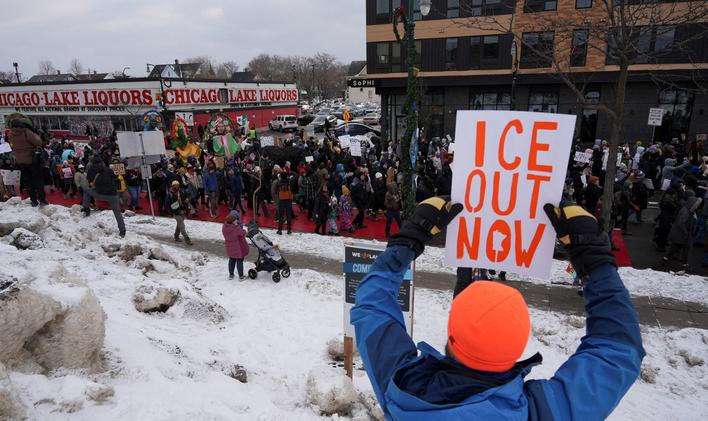 Immigration enforcement action continues, days after the fatal shooting of Renee Nicole Good by an ICE agent, in Minneapolis