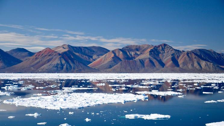 Arktické Grónsko a Kanada