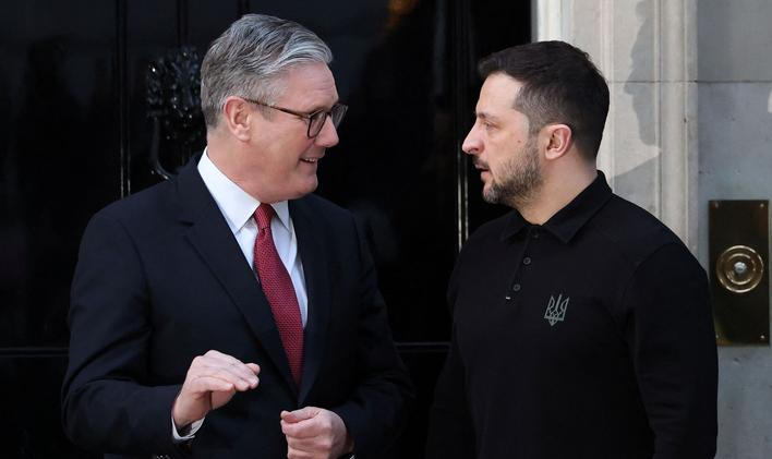 Keir Starmer, Volodymyr Zelenskyj