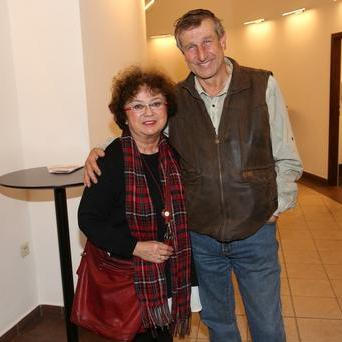 Jana Boušková s manželem Václavem Vydrou