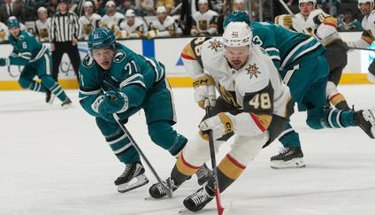 Golden Knights Sharks Hockey