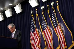 FILE PHOTO: U.S. Federal Reserve Chair Powell holds a press conference, at the U.S. Federal Reserve in Washington