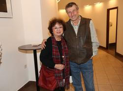 Jana Boušková s manželem Václavem Vydrou