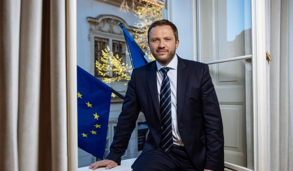 Estonský ministr zahraničí Margus Tsahkna.