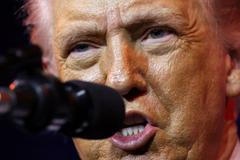FILE PHOTO: U.S. President Donald Trump addresses House Republicans at the Kennedy Center in Washington