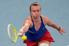 Barbora Krejčíková, tenistka, sportovkyně, Australia Tennis