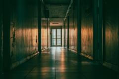 Hospital,Corridor,,Old,Hospital,,Scary,Atmosphere