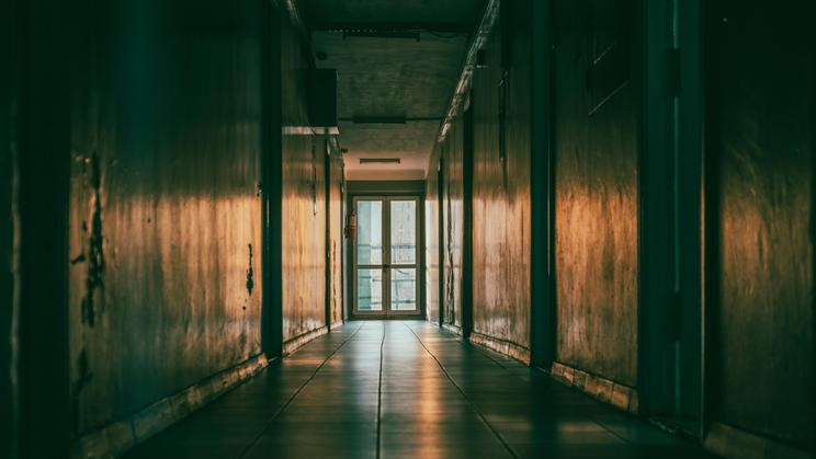 Hospital,Corridor,,Old,Hospital,,Scary,Atmosphere