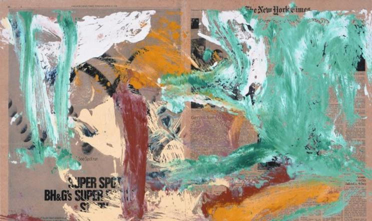 Abstraktní obraz nizozemsko-amerického malíře Willema de Kooninga bude rovněž součástí výstavy Hit By News v DOXu.