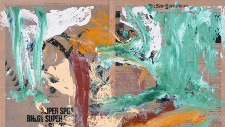 Abstraktní obraz nizozemsko-amerického malíře Willema de Kooninga bude rovněž součástí výstavy Hit By News v DOXu.