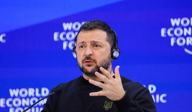 Zelenskyj Davos