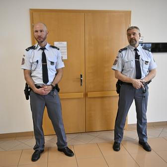 justiční stráž, vězeňská služba, Okresní soud ve Zlíně