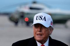 FILE PHOTO: U.S. President Trump returns from Detroit, at Joint Base Andrews