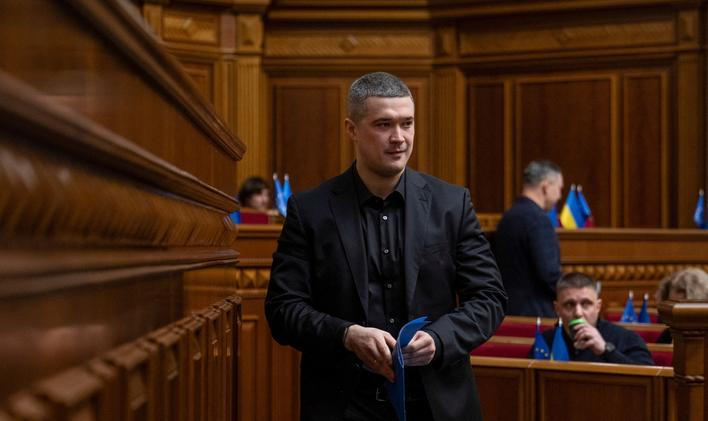 Newly appointed Defence Minister Fedorov attends a session of Ukrainian parliament in Kyiv