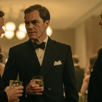 Michael Shannon ve filmu Norimberk režiséra Jamese Vanderbilta.