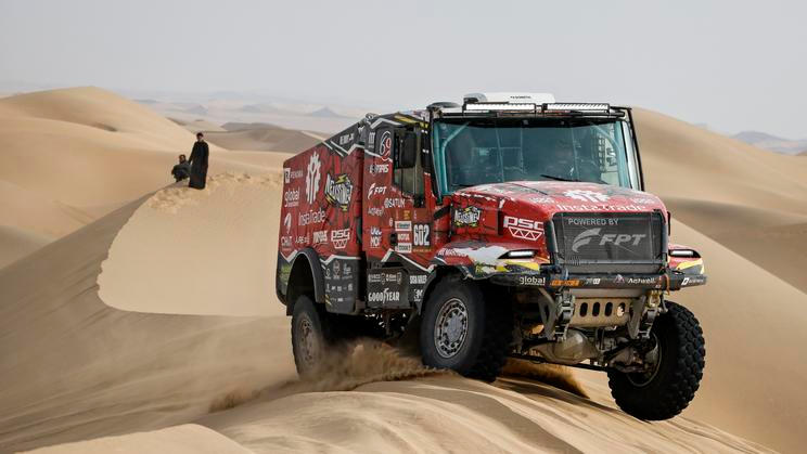 Aleš Loprais na trati Rallye Dakar 2026