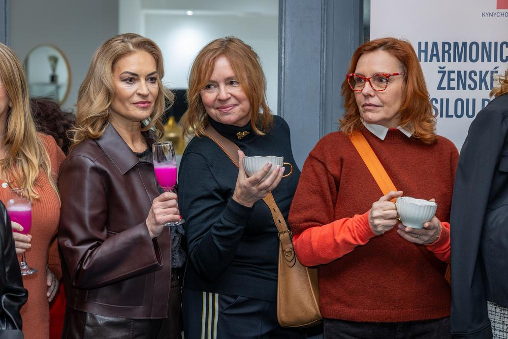 S cvičitelkou Hankou Kynychovou pokřtila Hančin nový kolagen vyvinutý speciálně pro ženy. Jitka Sedláčková