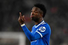 Vinícius Júnior v zápase Realu ve Španělském poháru proti Albacete