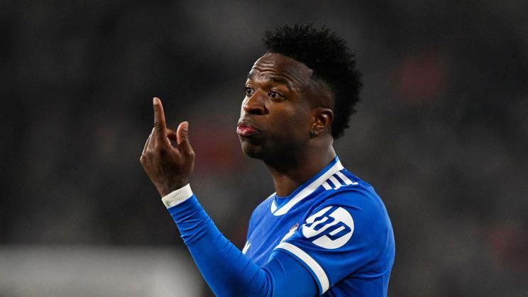 Vinícius Júnior v zápase Realu ve Španělském poháru proti Albacete