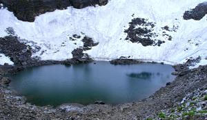 Himalájské jezero Roopkund 