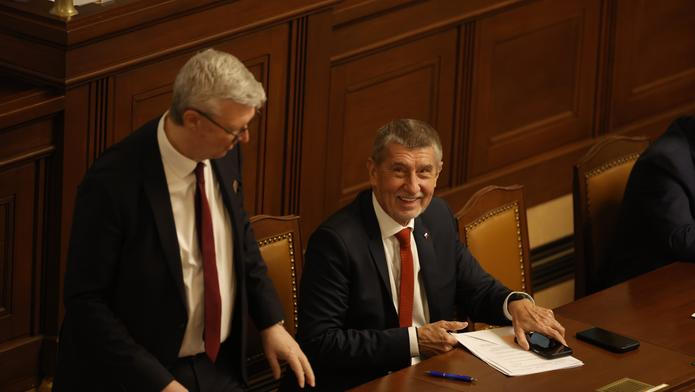 Žádost vlády o vyslovení důvěry ve Sněmovně