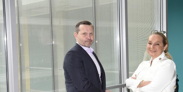 Jaromír Soukup a jeho právnička Lenka Radoňová