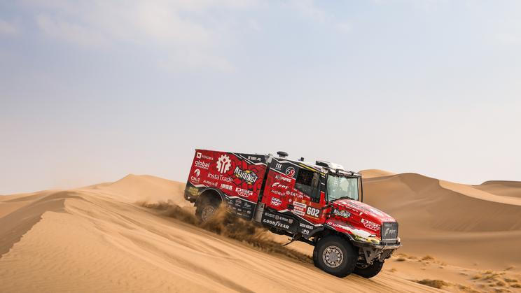 Aleš Loprais na trati Rallye Dakar 2026