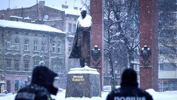 Aftermath of a Russian drone attack in in Lviv