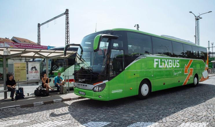 ilustrační fotografie, Flixbus, doprava, autobus, autobusové nádraží, Florenc, Praha, 2017
