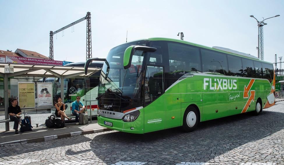 ilustrační fotografie, Flixbus, doprava, autobus, autobusové nádraží, Florenc, Praha, 2017