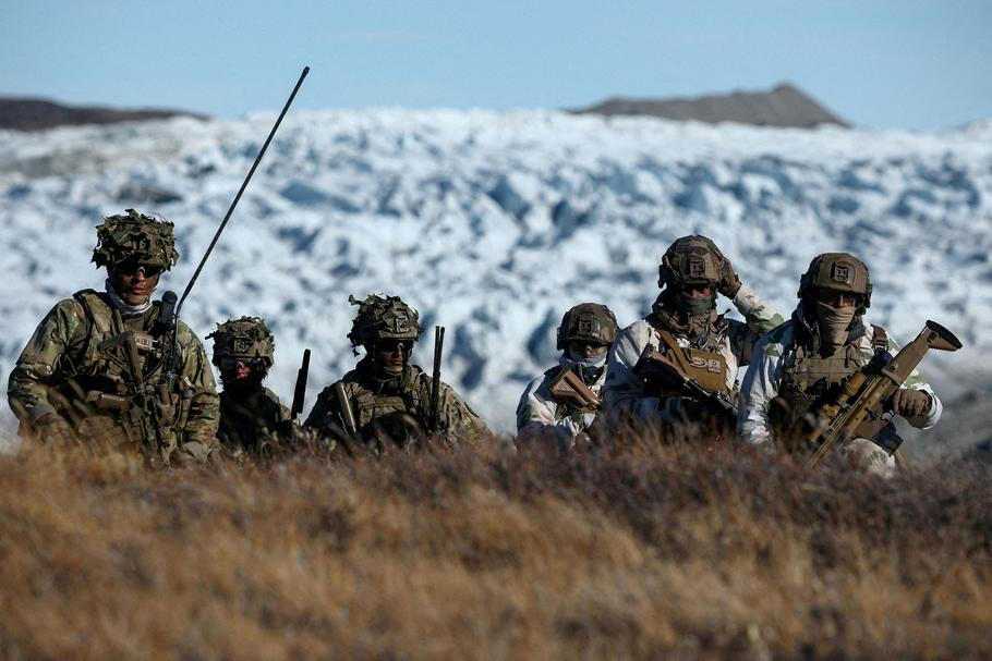 FILE PHOTO: Military drills in Greenland