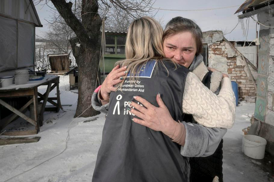 Následky ruského útoku v Záporožské oblasti.