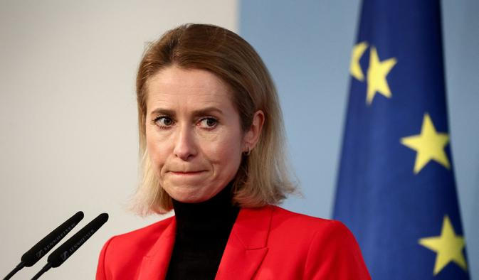 EU's foreign policy chief Kaja Kallas visits Germany