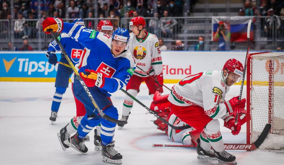 SLOVAKIA - BELARUS Adam Ruzicka (Slovakia) and Nicholas Bailen (Belarus) during the Olympic Games, Olympische Spiele, Ol