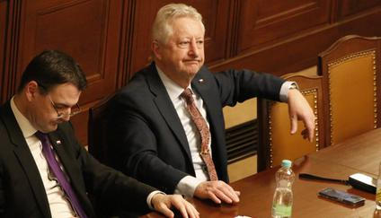 Ministr obrany za SPD Jaromír Zůna v tomto týdnu při jednání o důvěře vládě Andreje Babiše.
