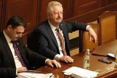 Ministr obrany za SPD Jaromír Zůna v tomto týdnu při jednání o důvěře vládě Andreje Babiše.