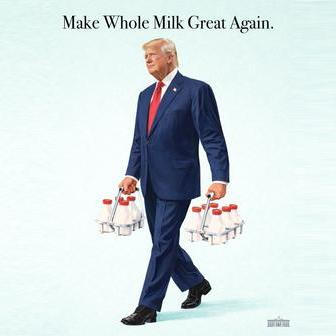 Nobelova cena, plnotučné mléko a vztyčený prostředníček – tak vypadal Trumpův týden