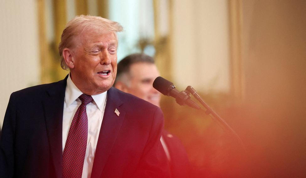 Americký prezident Donald Trump. 15.1.2026