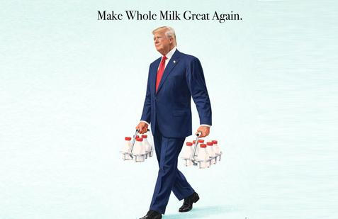 Nobelova cena, plnotučné mléko a vztyčený prostředníček – tak vypadal Trumpův týden