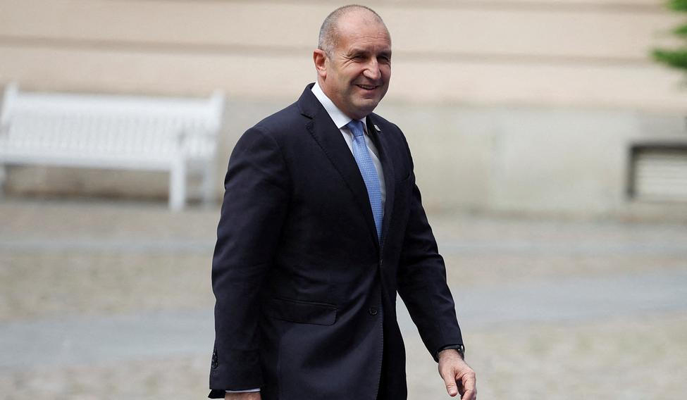 Odstoupivší bulharský prezident Rumen Radev na archivním snímku