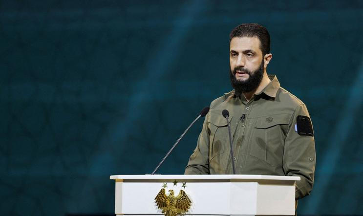 Syrský prozatímní prezident Ahmad Šaraa