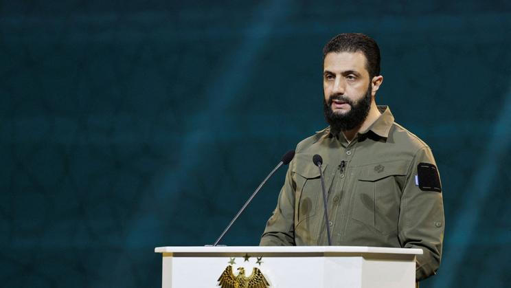 Syrský prozatímní prezident Ahmad Šaraa