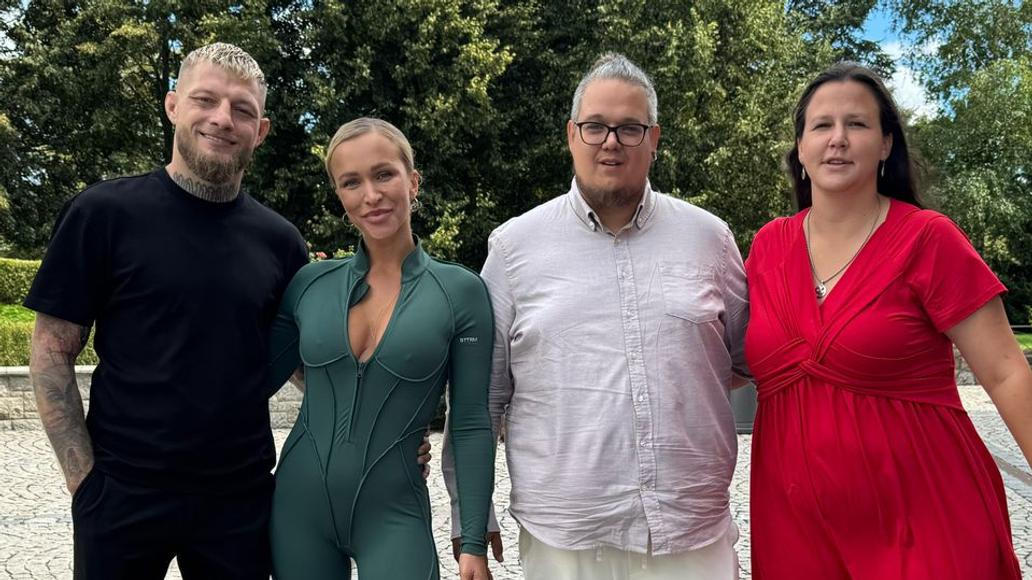 Radek, Nela a Jakub, Anežka ve Výměně manželek. 