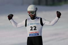 Roman Koudelka v závodě Světového poháru v Sapporu