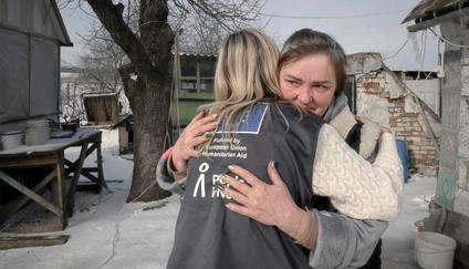 Následky ruského útoku v Záporožské oblasti.