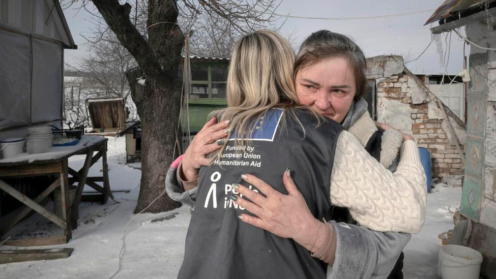 Následky ruského útoku v Záporožské oblasti.