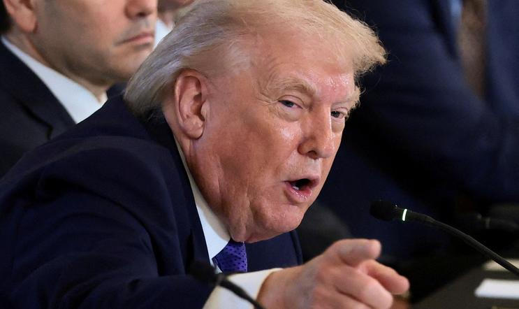 FILE PHOTO: U.S. President Donald Trump at the White House in Washington, D.C.