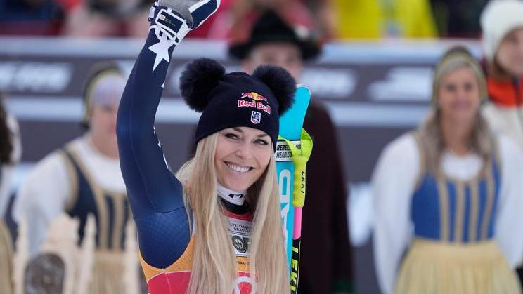 Lindsey Vonnová v této sezoně září. Na svazích i mimo ně.